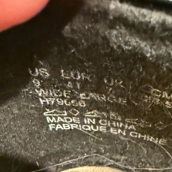 Hush Puppies Soft Style Angel II Black Patent 1" Block Heel Pumps Size 9 - Picture 4 of 5